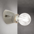 FROST Wall Light 1xE27/60W/230V Grey