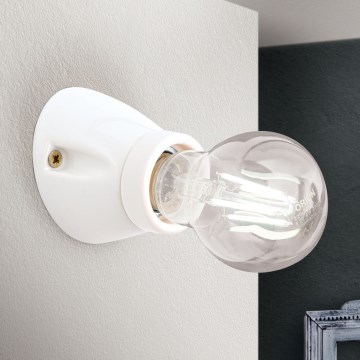 FROST Wall Light 1xE27/60W/230V, White