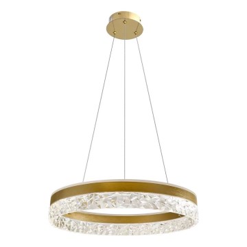 FROZI LED Pendant Light 32W/230V, 50 cm Diameter, Gold