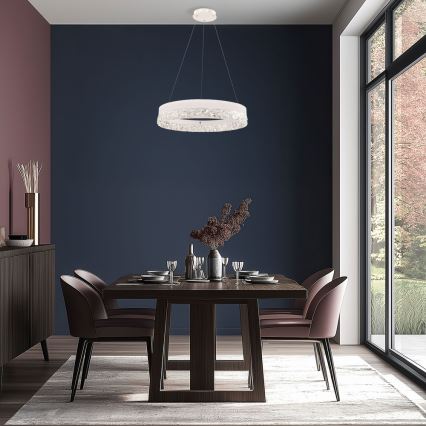 FROZI LED Pendant Light 32W/230V 50 cm in White