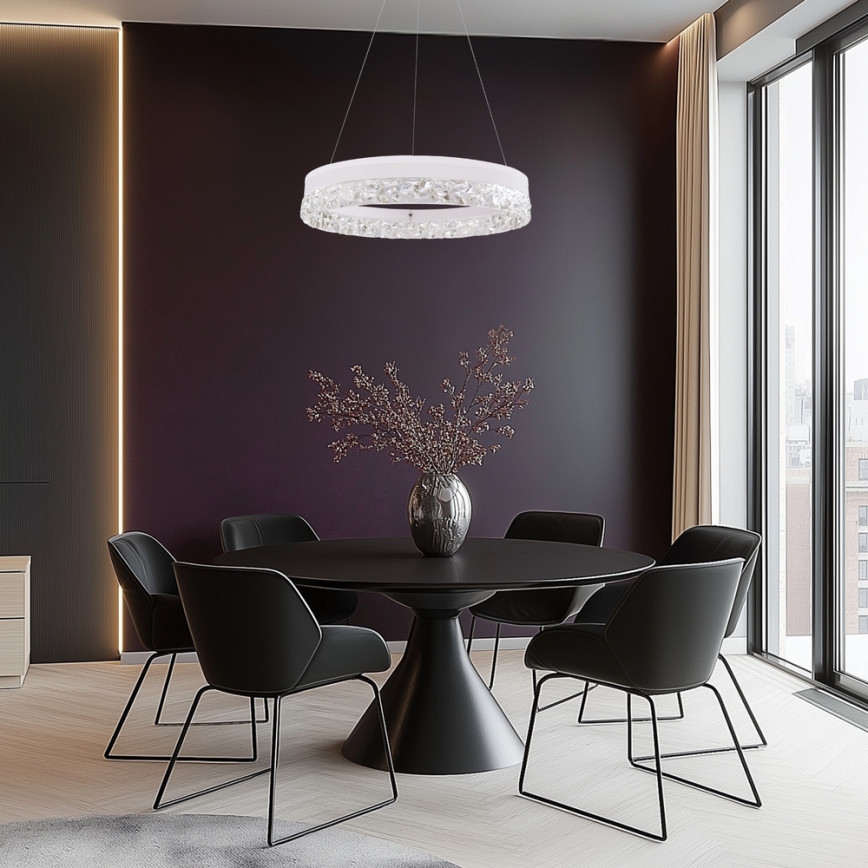 FROZI LED Pendant Light 32W/230V 50 cm in White