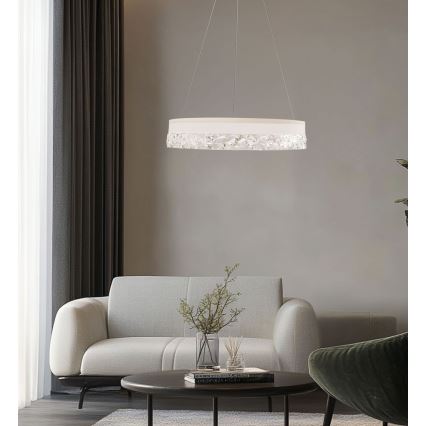 FROZI LED Pendant Light 32W/230V 50 cm in White