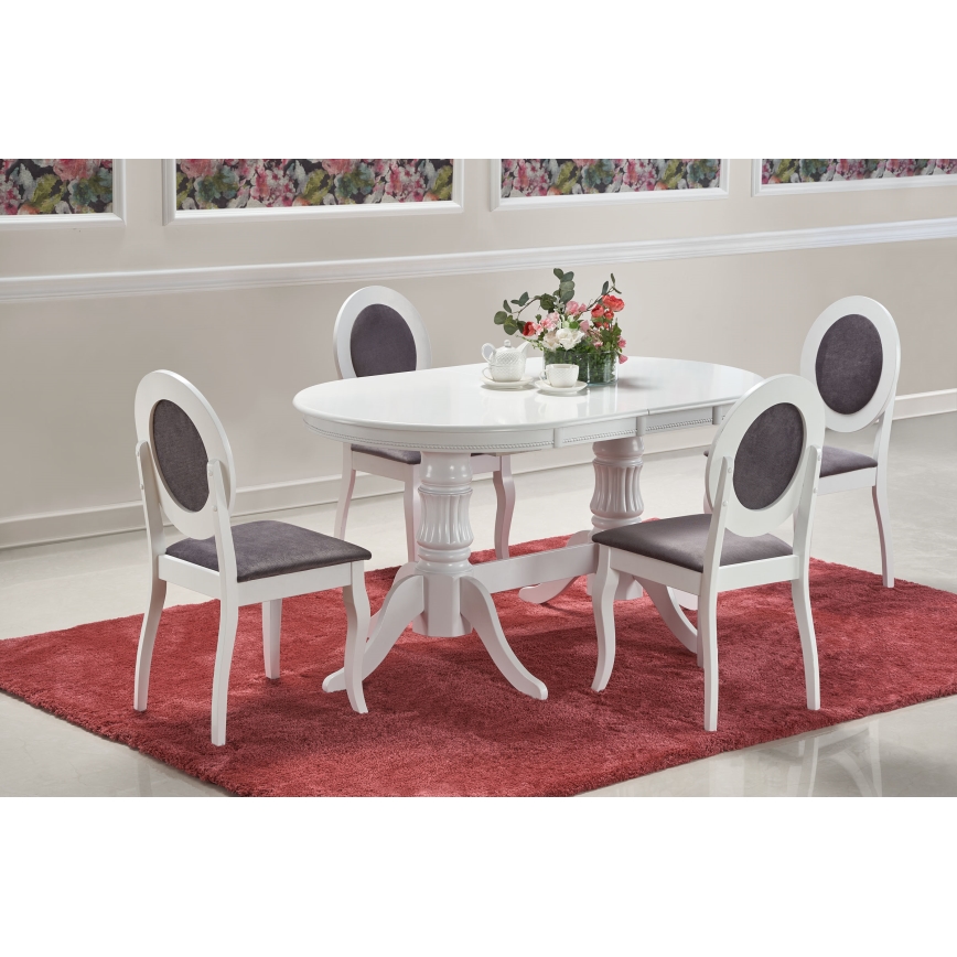 FUERTE Extendable Dining Table 150/190x90 cm White