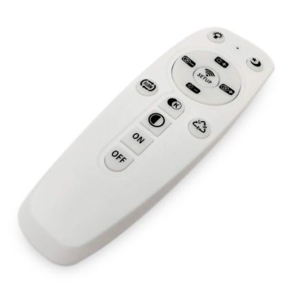 Fulgur 28853 - LED Dimmable ceiling light PAVLA LED/36W/230V + remote control
