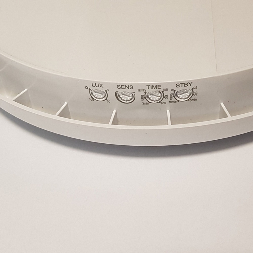 Fulgur 39672- LED Industrial ceiling light with a sensor ELLA LED/16W/230V IP65
