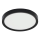 Fulgur 41811 - LED Ceiling light NOMY LED/18W/230V 3000/4000/6000K IP40 d. 23 cm black