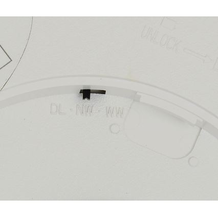 Fulgur 42361 - LED Ceiling light NOMY LED/24W/230V 3000/4000/6000K IP40 d. 30 cm white