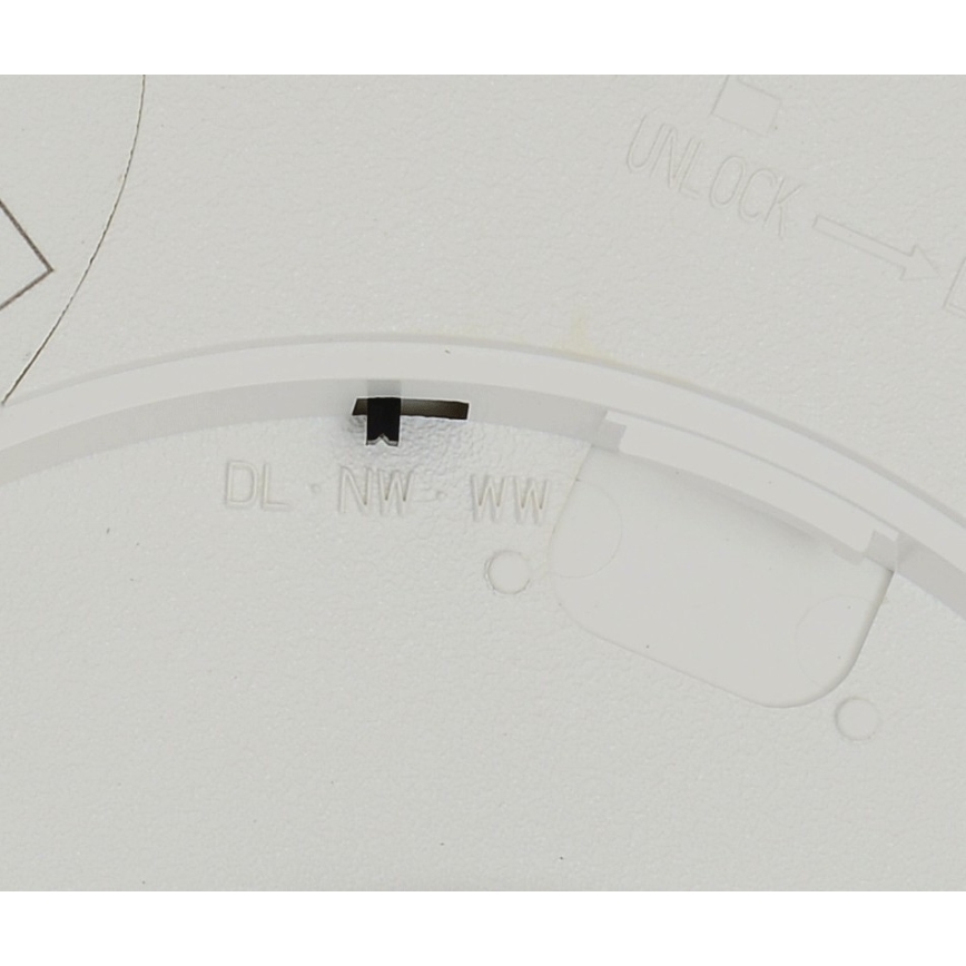 Fulgur 42361 - LED Ceiling light NOMY LED/24W/230V 3000/4000/6000K IP40 d. 30 cm white