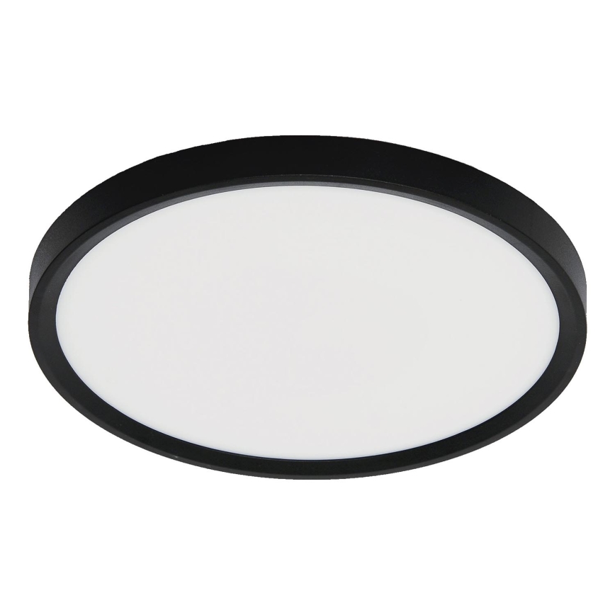 Fulgur 42362 - LED Ceiling light NOMY LED/24W/230V 3000/4000/6000K IP40 d. 30 cm black