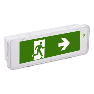 Fulgur s-24495 - MIRROR LED Emergency Light LED/1W/230V 1300 mAh IP65