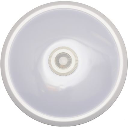 Fulgur s-39670 - DARINA LED Emergency Light with Motion and Dusk Sensor LED/16W/230V Ø 29 cm