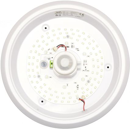 Fulgur s-39670 - DARINA LED Emergency Light with Motion and Dusk Sensor LED/16W/230V Ø 29 cm