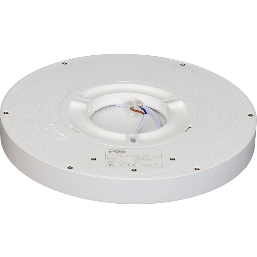 Fulgur s-42584 - LED Ceiling light with motion sensor NOMY-S LED/18W/230V 3000/4000/6000K IP40 d. 23 cm white