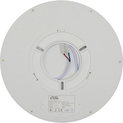 Fulgur s-42584 - LED Ceiling light with motion sensor NOMY-S LED/18W/230V 3000/4000/6000K IP40 d. 23 cm white