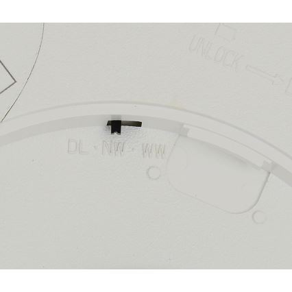 Fulgur s-42584 - LED Ceiling light with motion sensor NOMY-S LED/18W/230V 3000/4000/6000K IP40 d. 23 cm white
