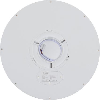 Fulgur s-42586 - LED Ceiling light with motion sensor NOMY-S LED24W/230V 3000/4000/6000K IP40 d. 30 cm white