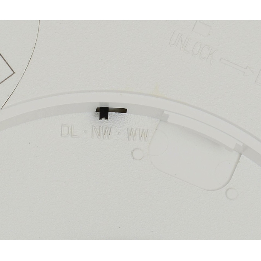 Fulgur s-42586 - LED Ceiling light with motion sensor NOMY-S LED24W/230V 3000/4000/6000K IP40 d. 30 cm white