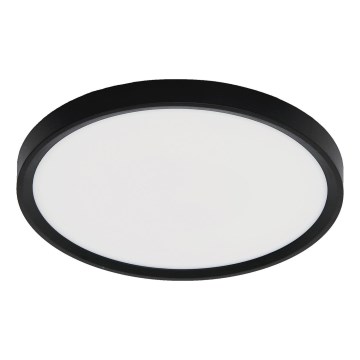 Fulgur s-42587 - LED Ceiling light with motion sensor NOMY-S LED/24W/230V 3000/4000/6000K IP40 d. 30 cm black