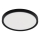 Fulgur s-42587 - LED Ceiling light with motion sensor NOMY-S LED/24W/230V 3000/4000/6000K IP40 d. 30 cm black