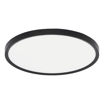 Fulgur s-42589 - LED Ceiling light with motion sensor NOMY-S LED/32W/230V 3000/4000/6000K IP40 d. 40 cm black