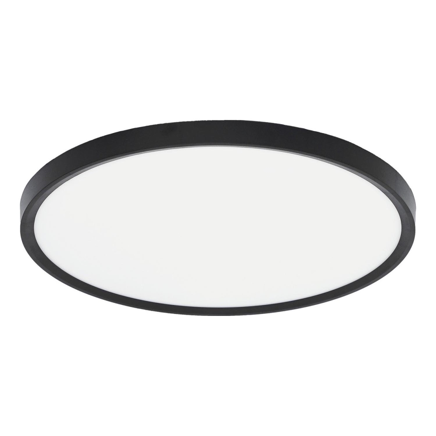 Fulgur s-42589 - LED Ceiling light with motion sensor NOMY-S LED/32W/230V 3000/4000/6000K IP40 d. 40 cm black