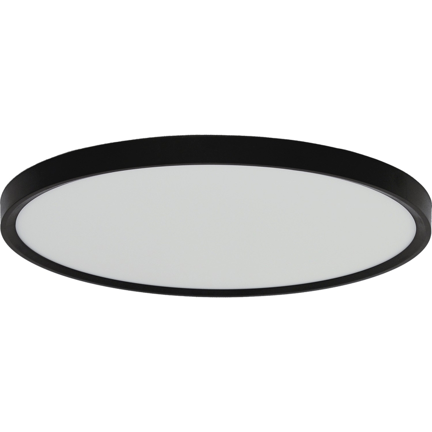 Fulgur s-42589 - LED Ceiling light with motion sensor NOMY-S LED/32W/230V 3000/4000/6000K IP40 d. 40 cm black