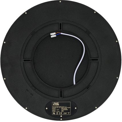 Fulgur s-42589 - LED Ceiling light with motion sensor NOMY-S LED/32W/230V 3000/4000/6000K IP40 d. 40 cm black