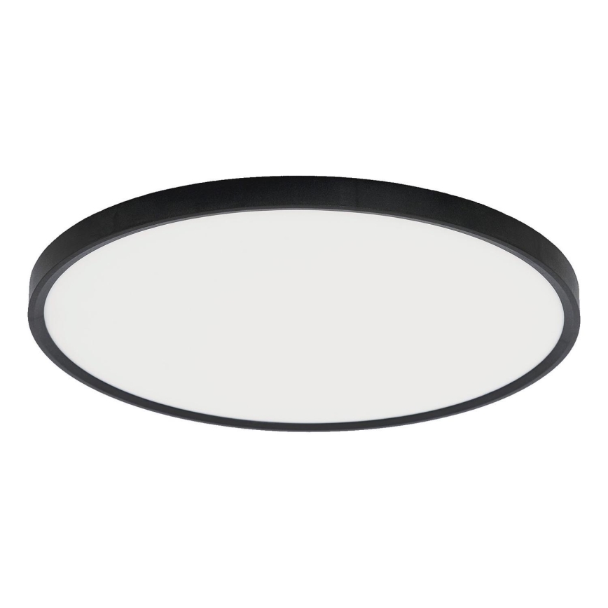 Fulgur s-42591 - LED Ceiling light with motion sensor NOMY-S LED/40W/230V 3000/4000/6000K IP40 d. 50 cm black