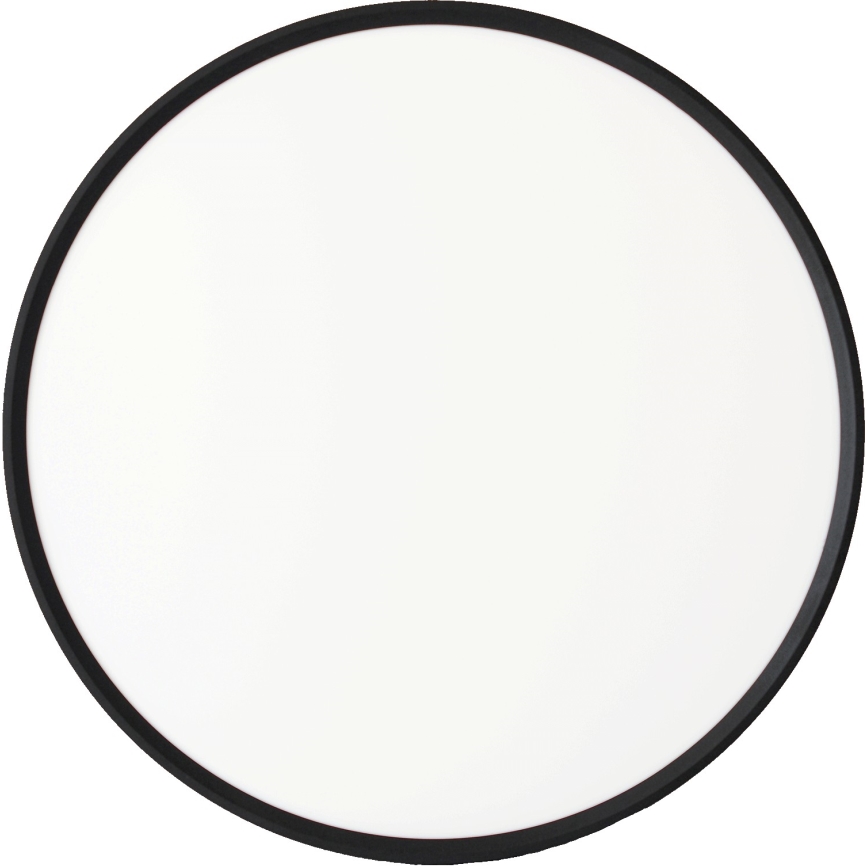 Fulgur s-42591 - LED Ceiling light with motion sensor NOMY-S LED/40W/230V 3000/4000/6000K IP40 d. 50 cm black