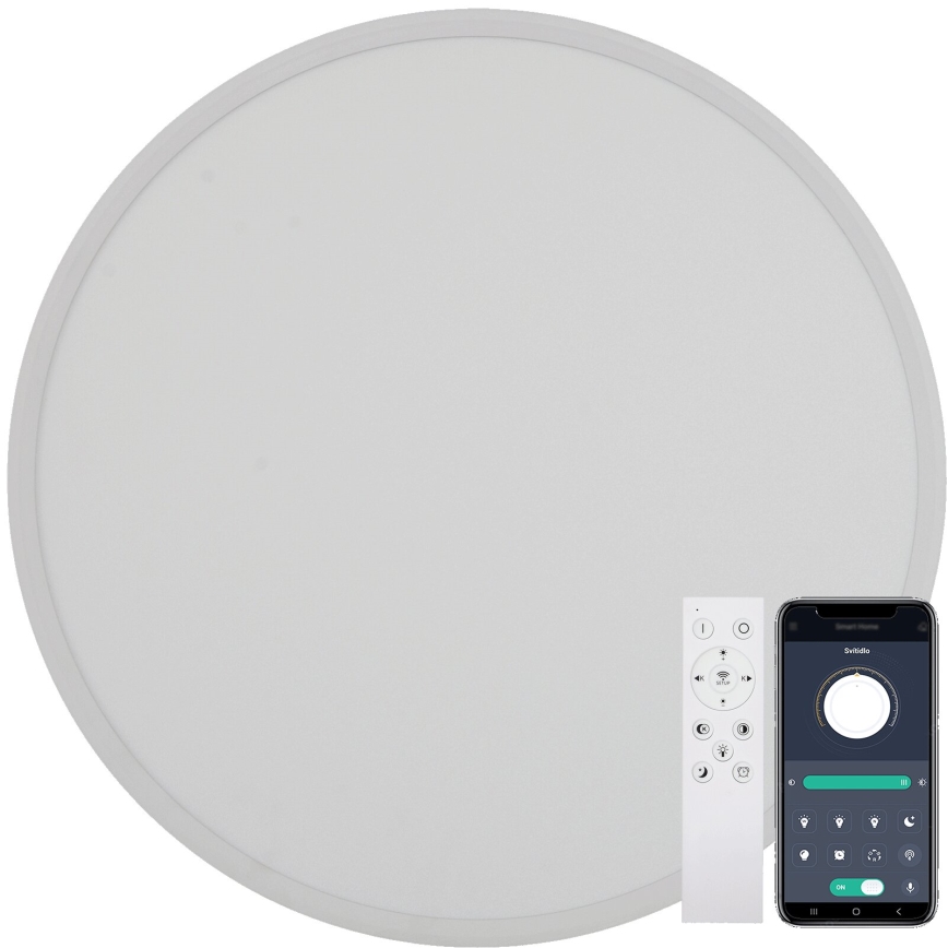 Fulgur s-43039 - NOMY-RC Dimmable LED Ceiling Light LED/40W/230V 3000/4000/6500K Ø 50 cm IP40 White + Remote Control