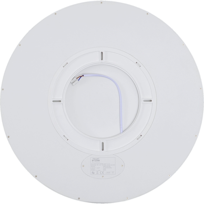 Fulgur s-43039 - NOMY-RC Dimmable LED Ceiling Light LED/40W/230V 3000/4000/6500K Ø 50 cm IP40 White + Remote Control