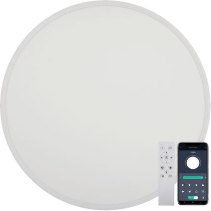 Fulgur s-43041 - NOMY-RC Dimmable LED Ceiling Light LED/50W/230V 3000/4000/6500K Ø60 cm IP40 White + Remote Control