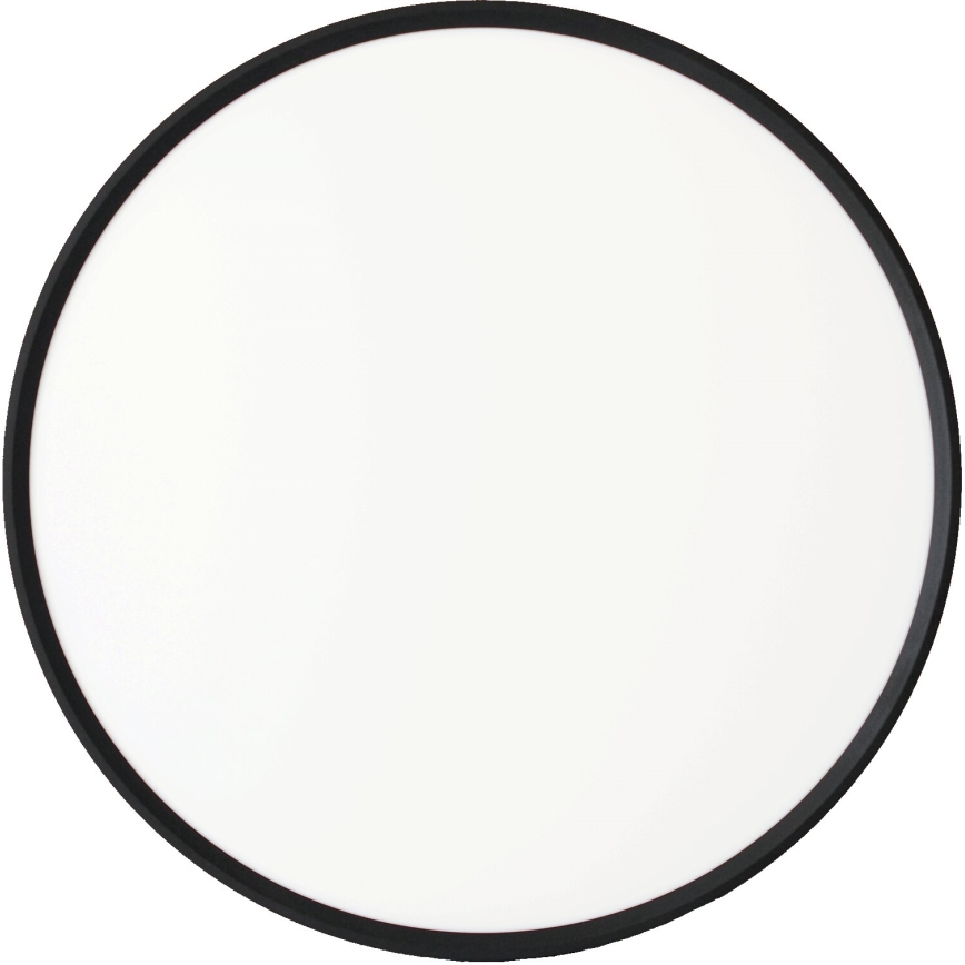 Fulgur s-43042 - NOMY-RC Dimmable LED Ceiling Light LED/50W/230V 3000/4000/6500K Ø 60 cm IP40 Black + Remote Control