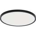 Fulgur s-43042 - NOMY-RC Dimmable LED Ceiling Light LED/50W/230V 3000/4000/6500K Ø 60 cm IP40 Black + Remote Control