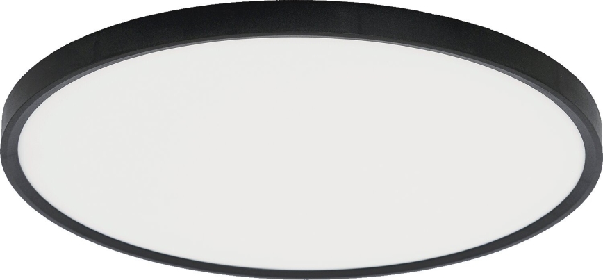 Fulgur s-43042 - NOMY-RC Dimmable LED Ceiling Light LED/50W/230V 3000/4000/6500K Ø 60 cm IP40 Black + Remote Control