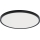 Fulgur s-43042 - NOMY-RC Dimmable LED Ceiling Light LED/50W/230V 3000/4000/6500K Ø 60 cm IP40 Black + Remote Control