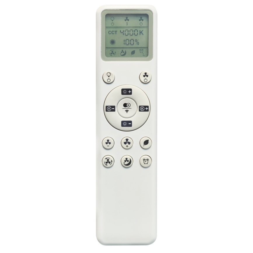 Fulgur s-43047 - LED Dimmable Ceiling Fan THORA LED/50W/230V 2700-5000K Black + Remote Control