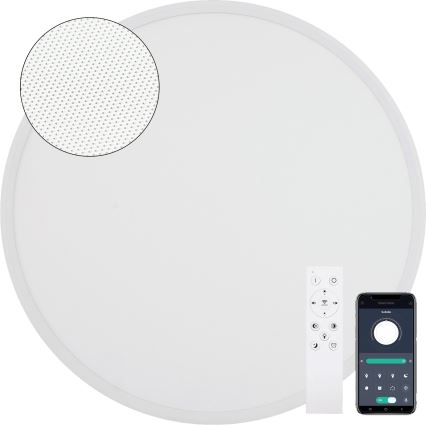 Fulgur s-43056 - NOMY Dimmable LED Ceiling Light LED/40W/230V 3000–6500K Ø 50 cm UGR19 IP40 Wi-Fi White + Remote Control
