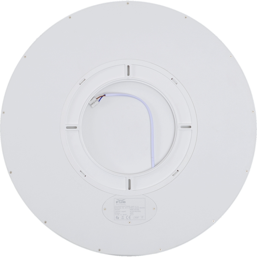 Fulgur s-43056 - NOMY Dimmable LED Ceiling Light LED/40W/230V 3000–6500K Ø 50 cm UGR19 IP40 Wi-Fi White + Remote Control
