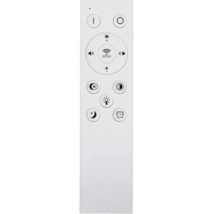 Fulgur s-43056 - NOMY Dimmable LED Ceiling Light LED/40W/230V 3000–6500K Ø 50 cm UGR19 IP40 Wi-Fi White + Remote Control