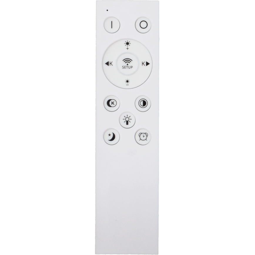 Fulgur s-43057 - NOMY Dimmable LED Ceiling Light LED/40W/230V 3000–6500K Ø 50 cm UGR19 IP40 Wi‑Fi black + Remote control