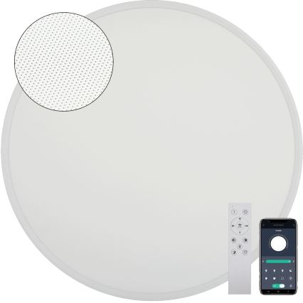 Fulgur s-43058 - NOMY LED Dimmable ceiling light LED/50W/230V 3000-6500K Ø 60 cm UGR19 IP40 Wi-Fi white + remote control