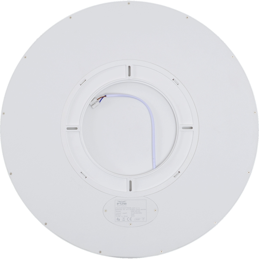 Fulgur s-43058 - NOMY LED Dimmable ceiling light LED/50W/230V 3000-6500K Ø 60 cm UGR19 IP40 Wi-Fi white + remote control