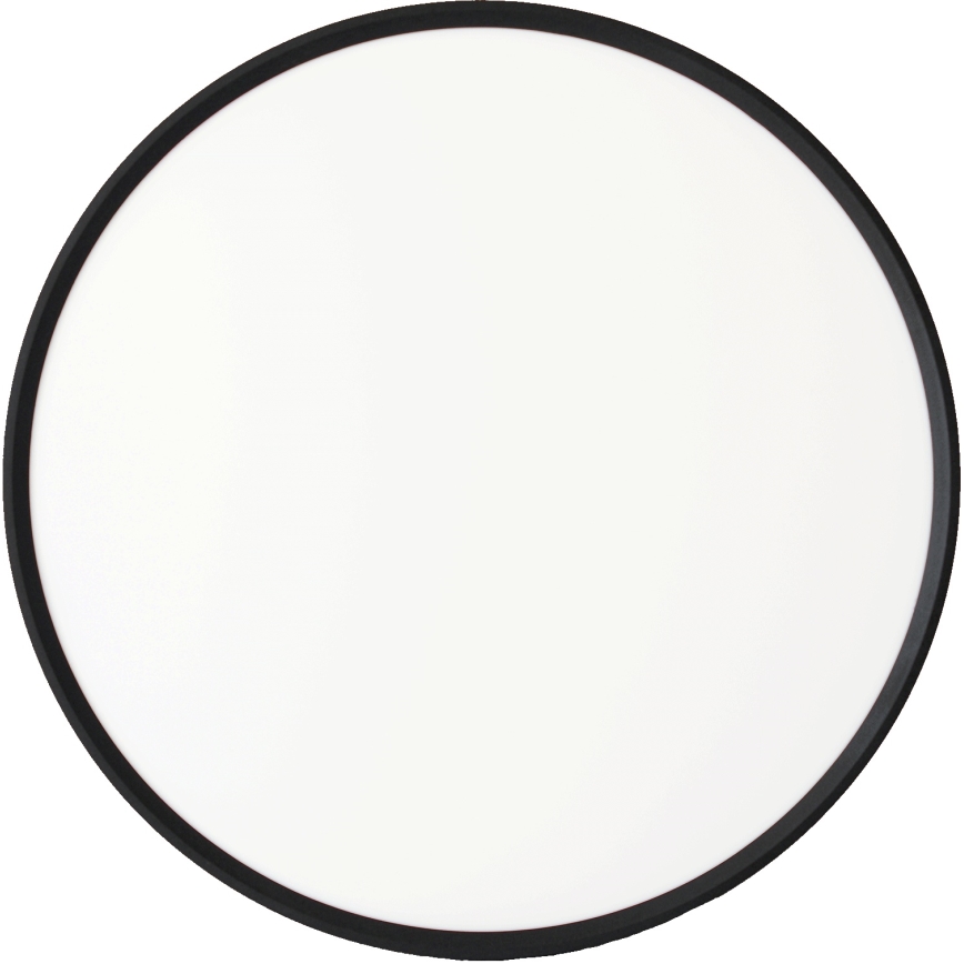 Fulgur s-43059 - NOMY LED dimmable ceiling light, 50W/230V, 3000-6500K, Ø 60 cm, UGR19, IP40, Wi-Fi, black + remote control