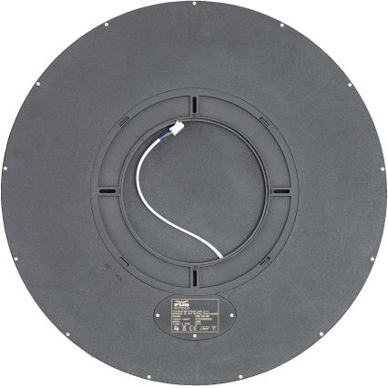 Fulgur s-43059 - NOMY LED dimmable ceiling light, 50W/230V, 3000-6500K, Ø 60 cm, UGR19, IP40, Wi-Fi, black + remote control