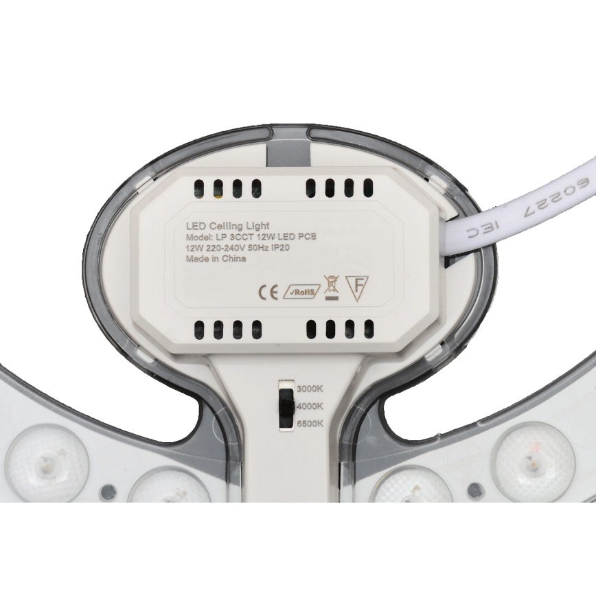 Fulgur s-43088 - LED Magnetic Module LED/12W/230V 3000/4000/6500K Ø 19,3 cm