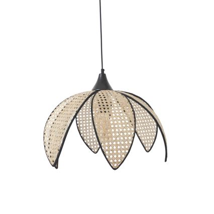 FUME cable pendant light 1xE27/40W/230V, Ø 40 cm, black/beige