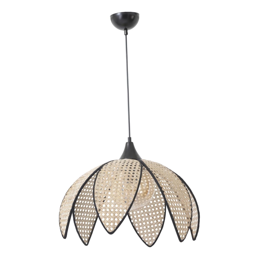 FUME Pendant Light 1xE27/40W/230V, 40 cm, Black/Beige