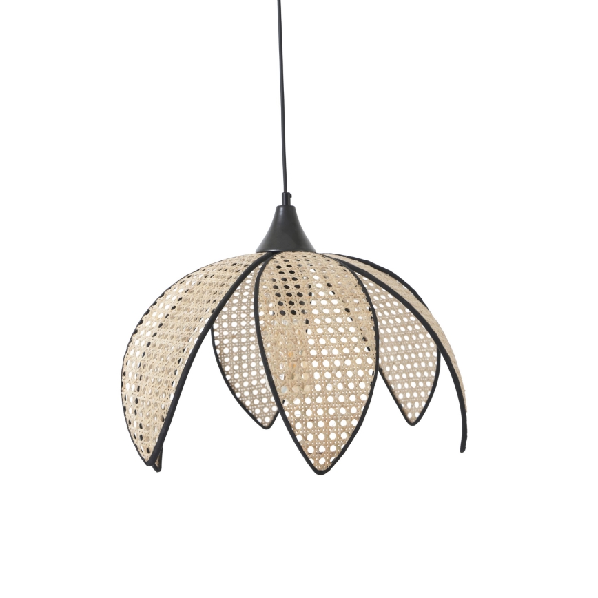 FUME Pendant Light 1xE27/40W/230V, 40 cm, Black/Beige