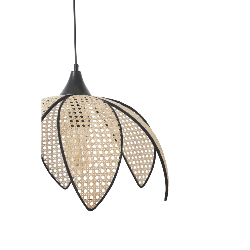 FUME Pendant Light 1xE27/40W/230V, 40 cm, Black/Beige